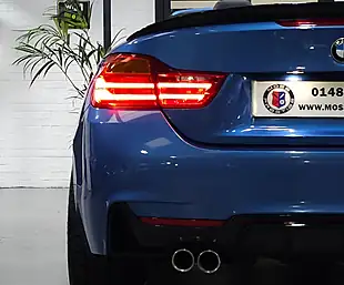 Used 2016 BMW 4 Series M Sport Estoril Blue - Interior and Exterior details 14