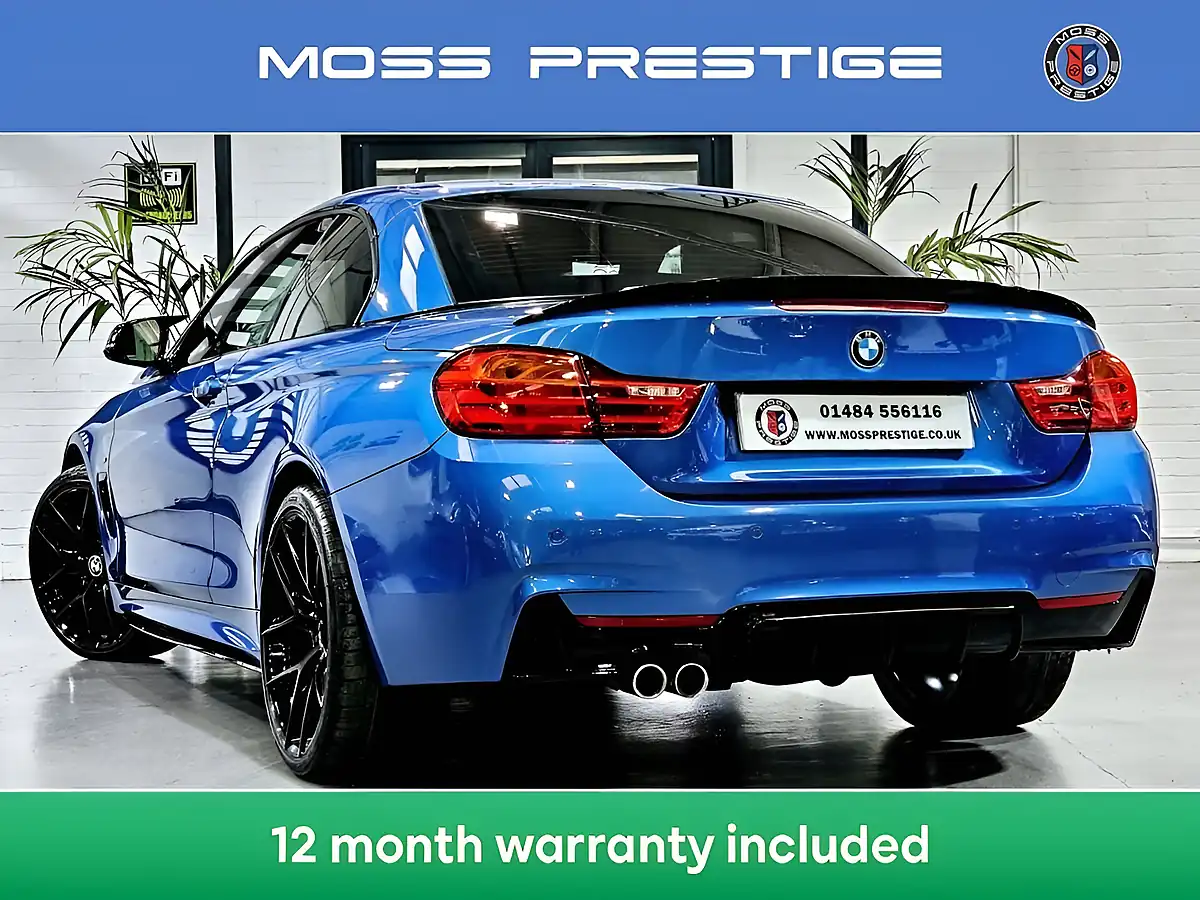 Used 2016 BMW 4 Series M Sport Estoril Blue - Interior and Exterior details 2