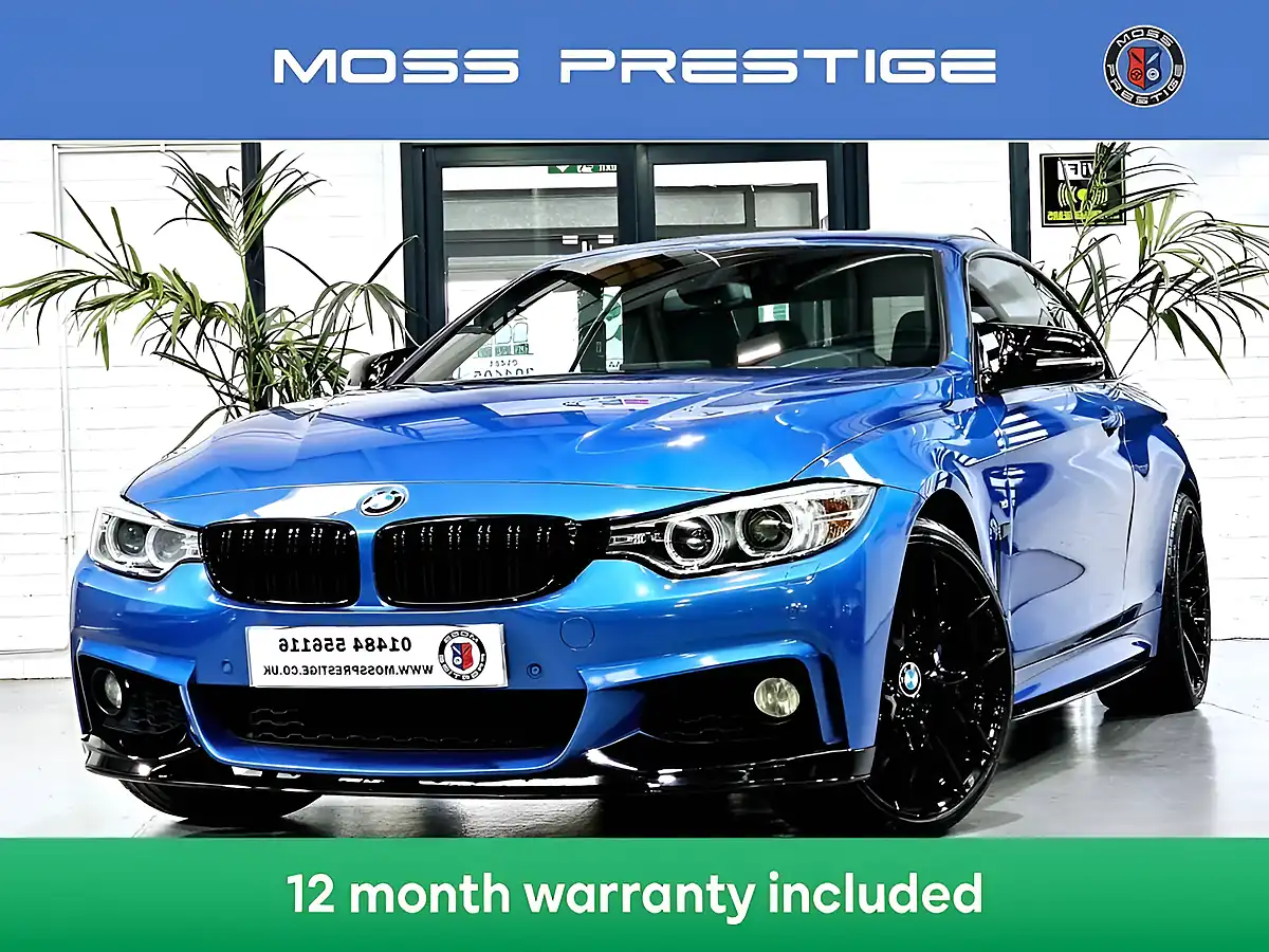 Used 2016 BMW 4 Series M Sport Estoril Blue - Interior and Exterior details 3