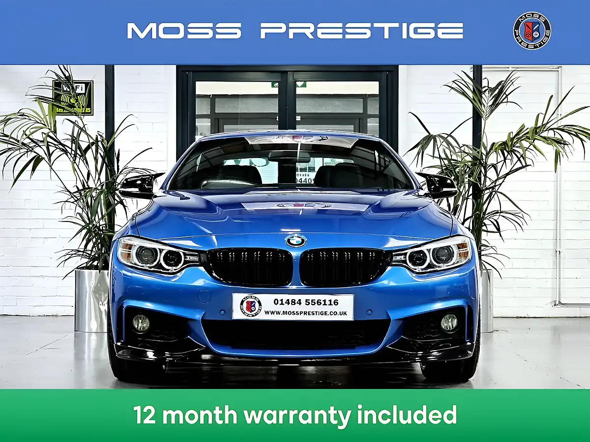 Used 2016 BMW 4 Series M Sport Estoril Blue - Interior and Exterior details 4