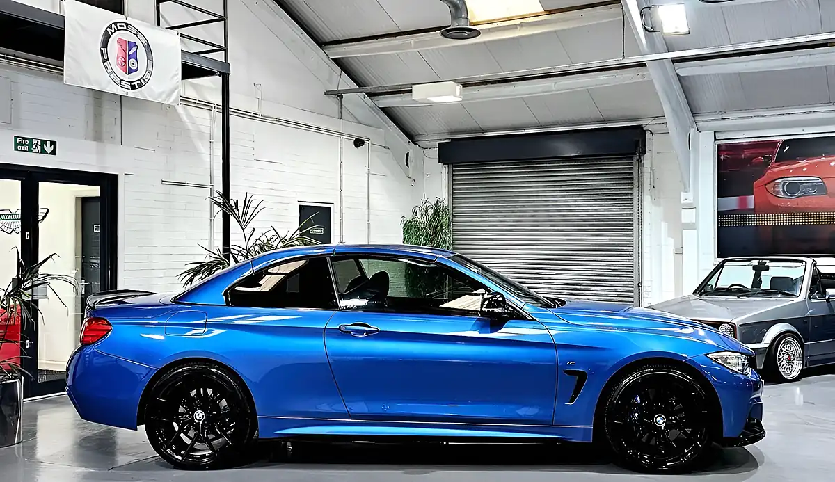 Used 2016 BMW 4 Series M Sport Estoril Blue - Interior and Exterior details 5