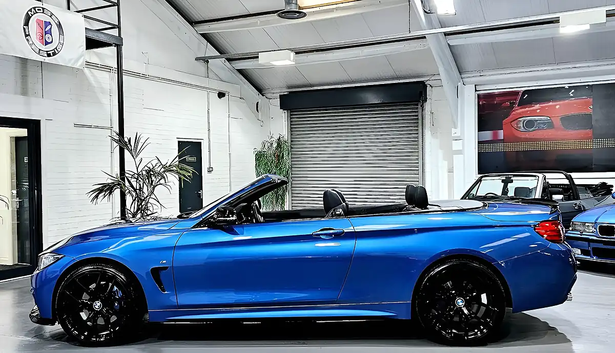 Used 2016 BMW 4 Series M Sport Estoril Blue - Interior and Exterior details 6