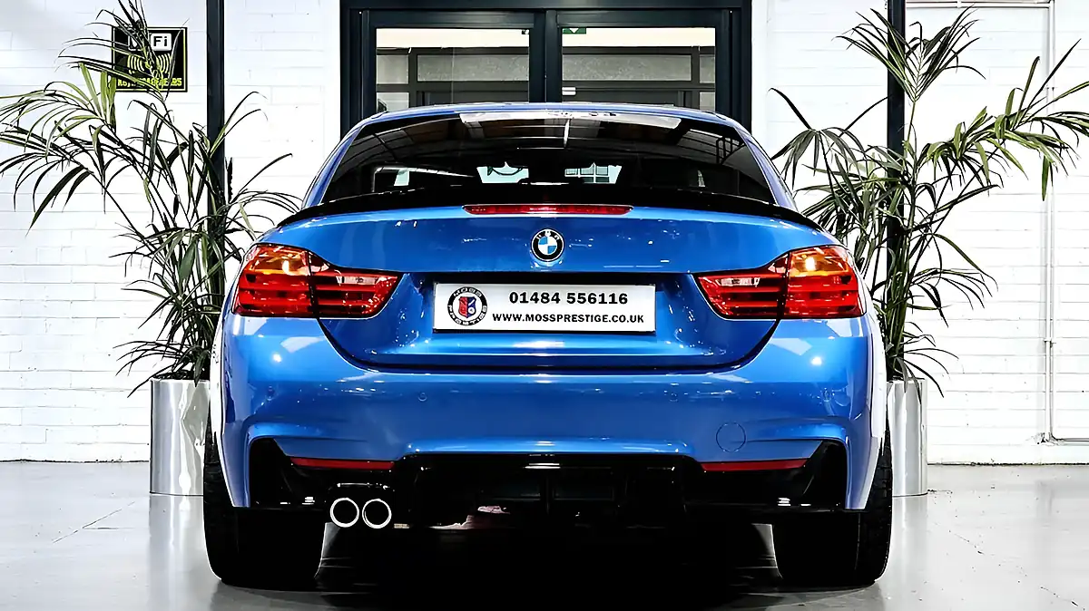 Used 2016 BMW 4 Series M Sport Estoril Blue - Interior and Exterior details 7