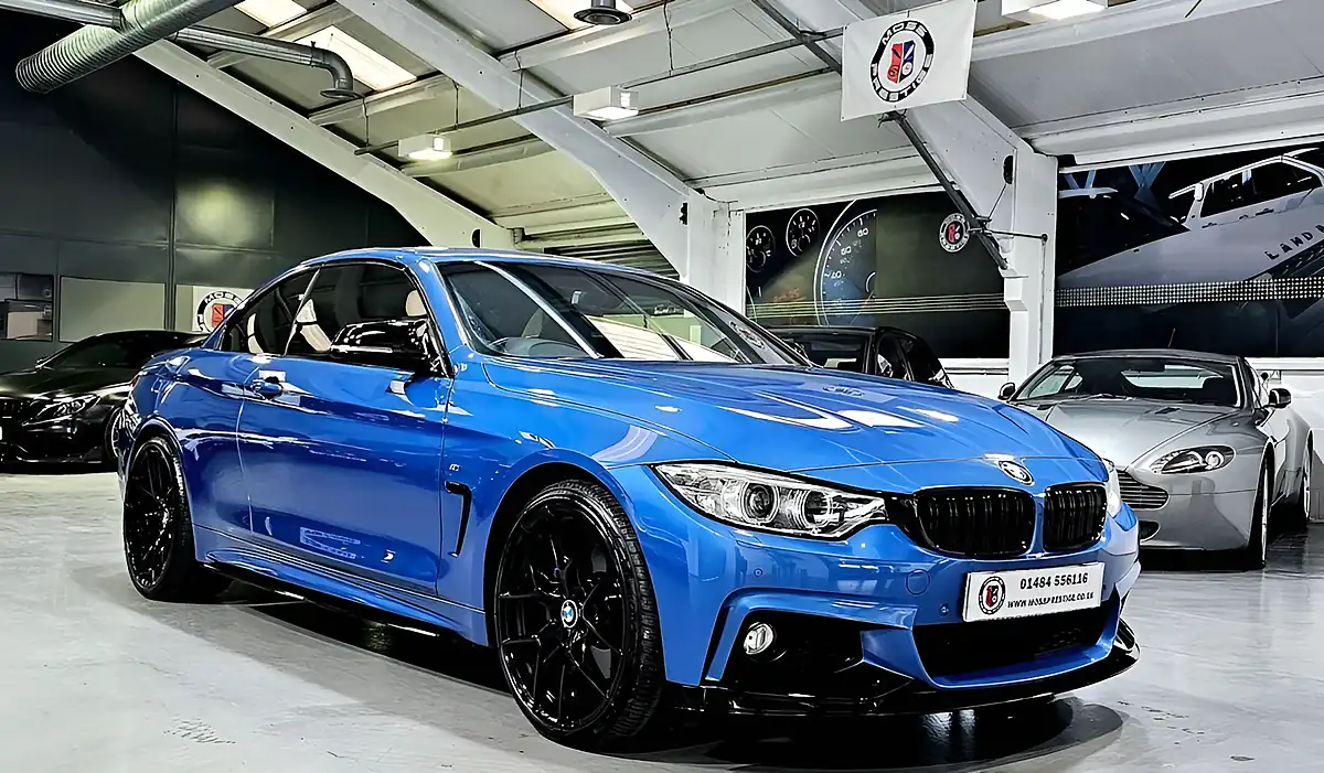 Used 2016 BMW 4 Series M Sport Estoril Blue - Interior and Exterior details 8