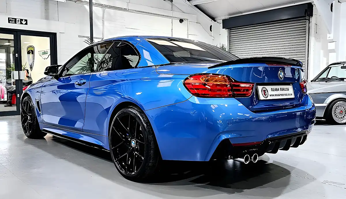 Used 2016 BMW 4 Series M Sport Estoril Blue - Interior and Exterior details 9