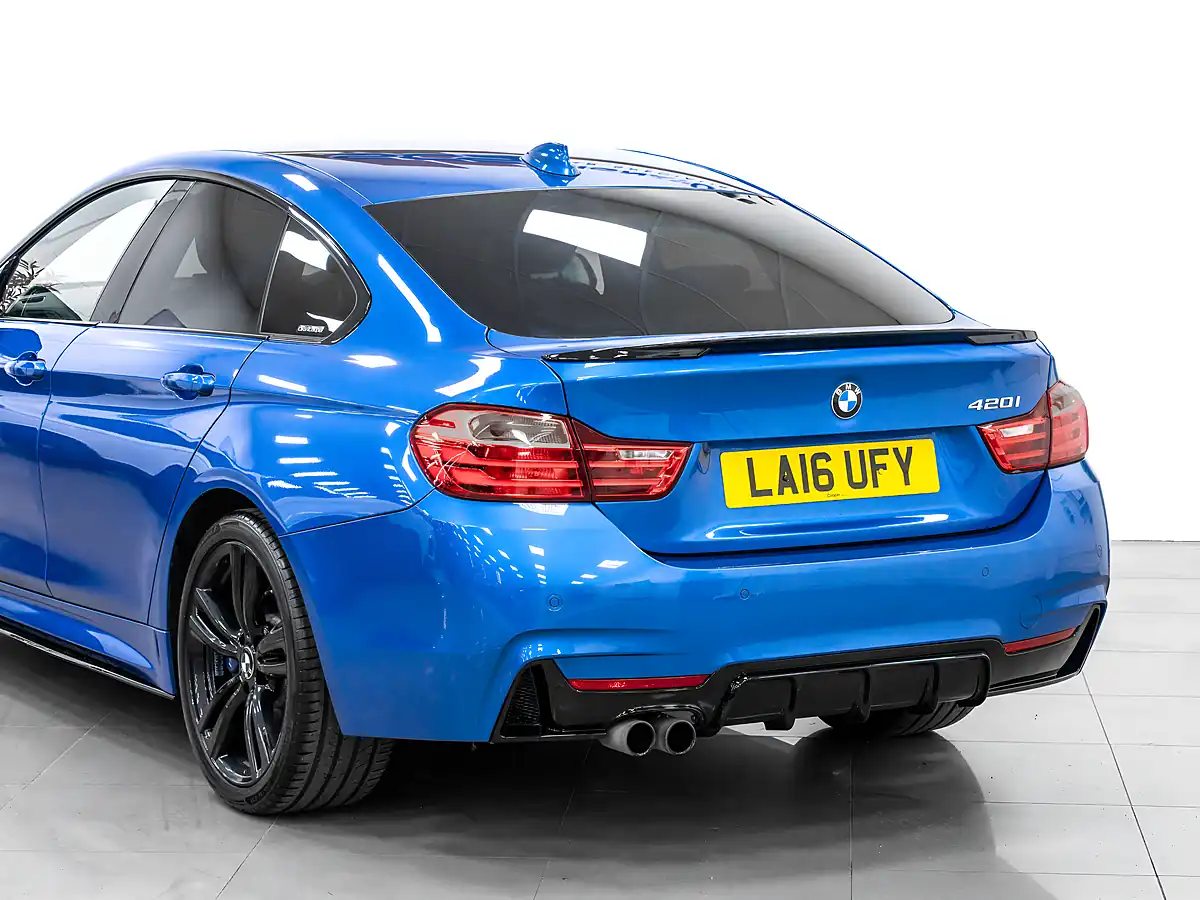 Used 2016 BMW 4 Series M Sport Estoril Blue - Interior and Exterior details 10