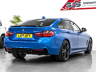 Used 2016 BMW 4 Series M Sport Estoril Blue - Interior and Exterior details 5