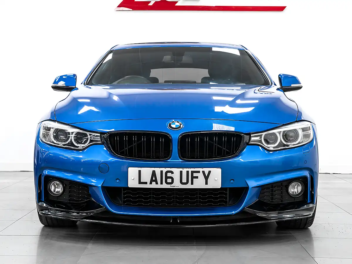 Used 2016 BMW 4 Series M Sport Estoril Blue - Interior and Exterior details 6
