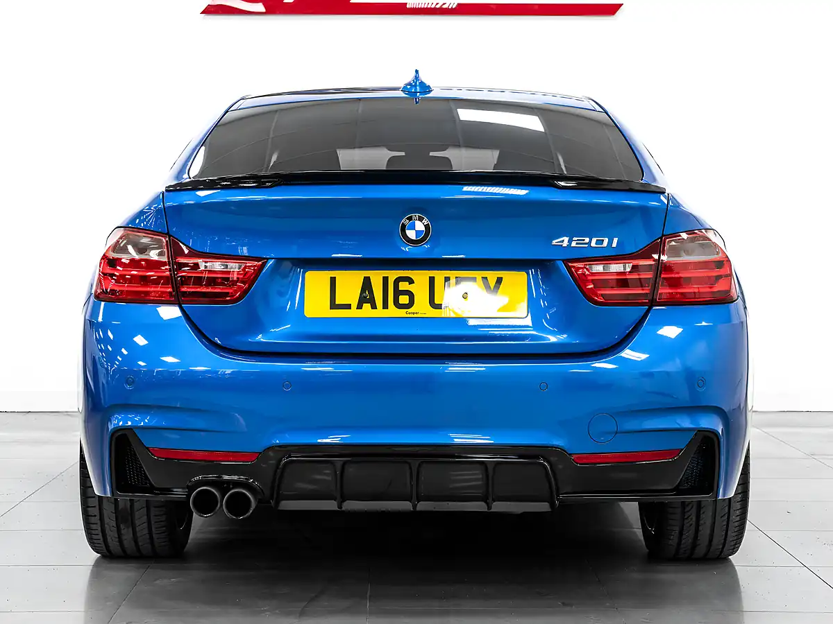 Used 2016 BMW 4 Series M Sport Estoril Blue - Interior and Exterior details 7