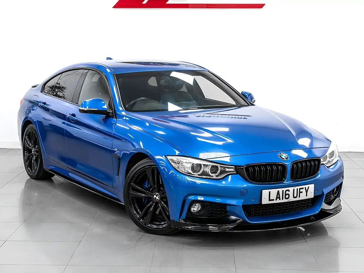 Used 2016 BMW 4 Series M Sport Estoril Blue - Interior and Exterior details 8