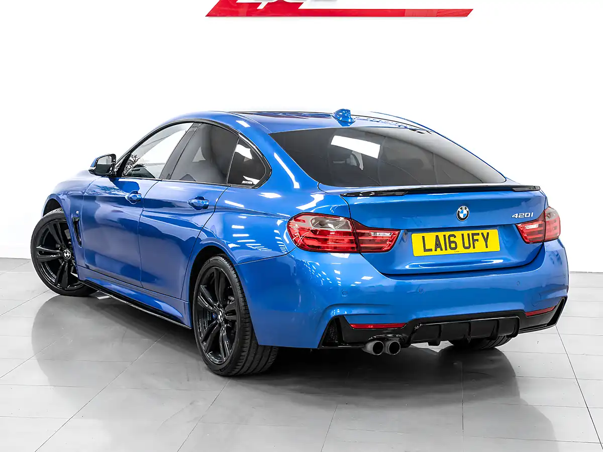 Used 2016 BMW 4 Series M Sport Estoril Blue - Interior and Exterior details 9
