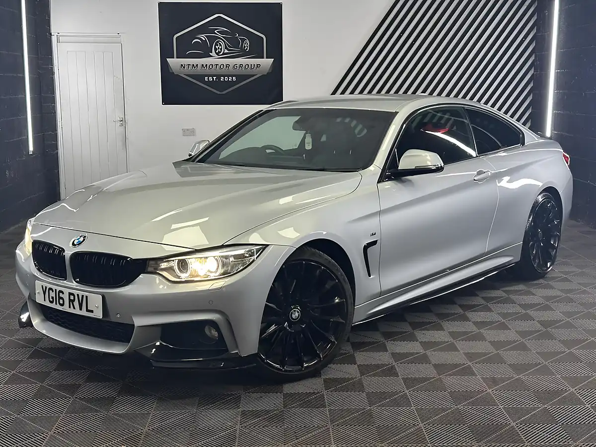 Used 2016 BMW 4 Series M Sport Silver - Front View