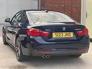 Used 2016 BMW 4 Series M Sport Tanzanite Blue - Interior and Exterior details 4
