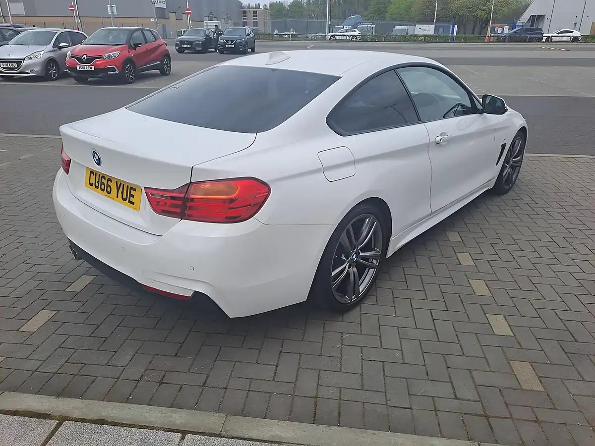 Used 2016 BMW 4 Series M Sport White - Interior and Exterior details 4