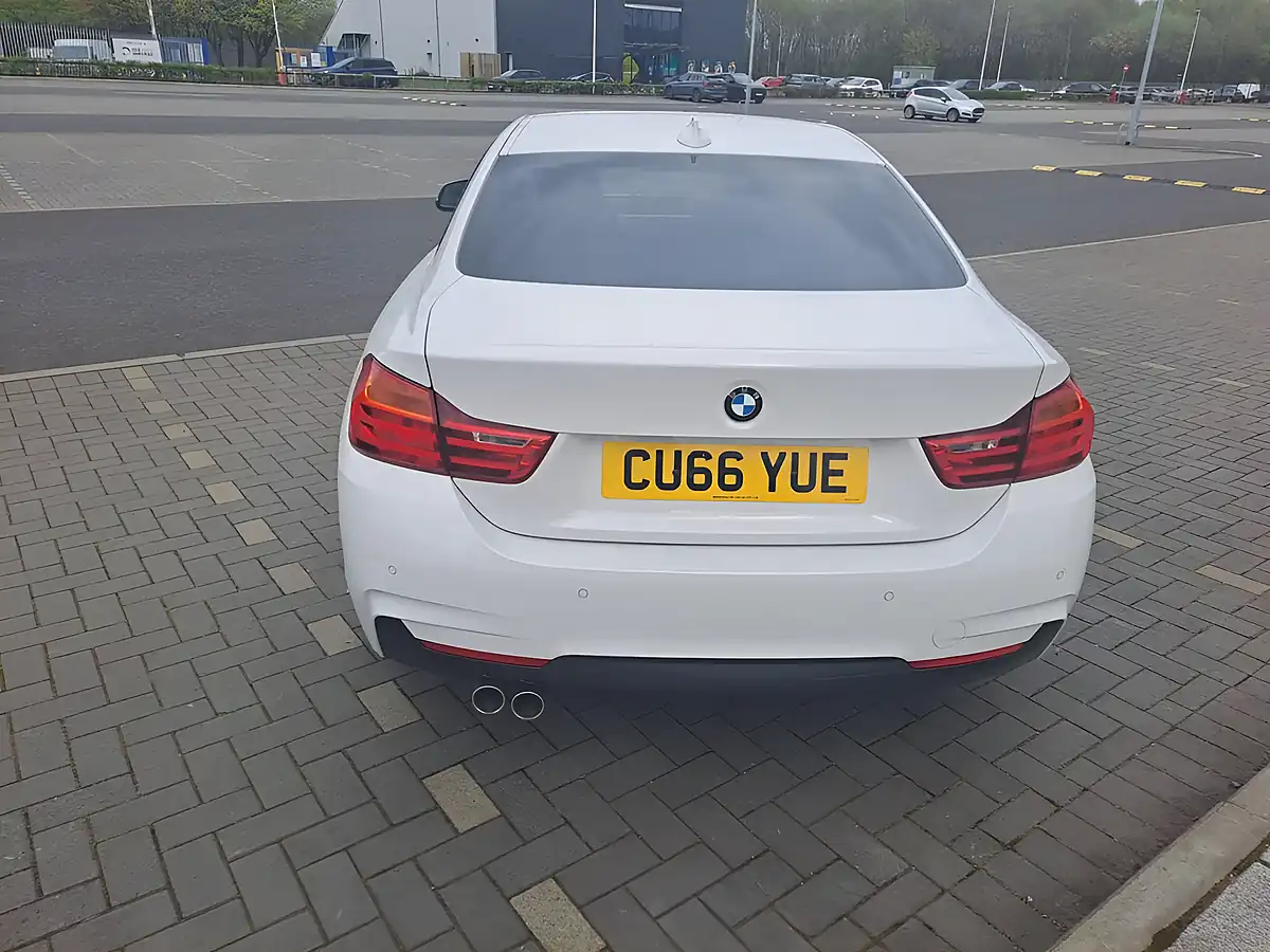 Used 2016 BMW 4 Series M Sport White - Interior and Exterior details 5