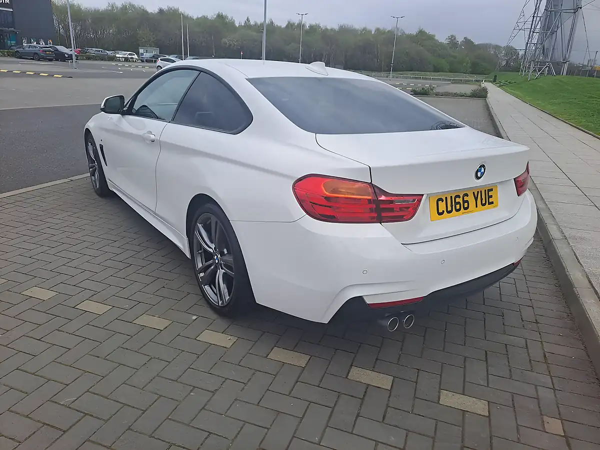 Used 2016 BMW 4 Series M Sport White - Interior and Exterior details 6