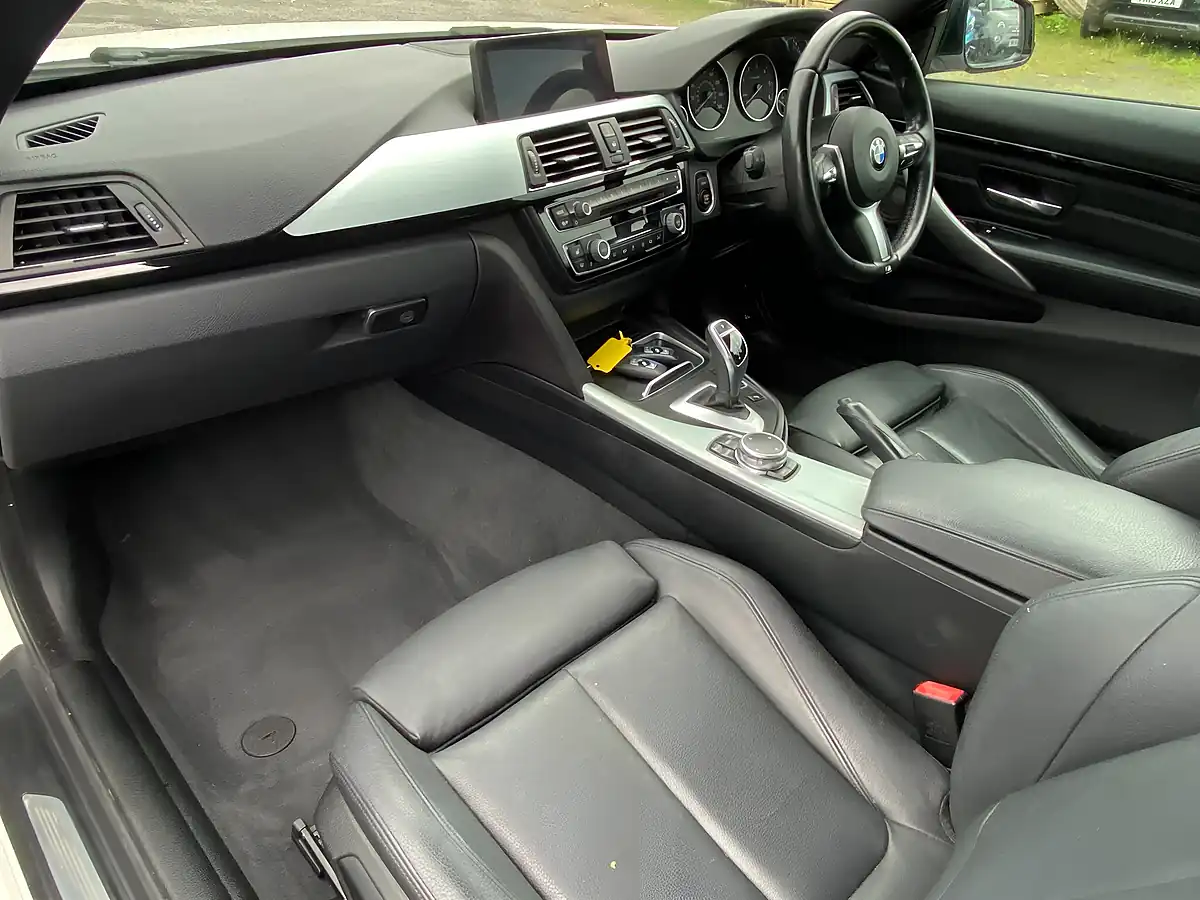 Used 2016 BMW 430d M Sport White - Interior and Exterior details 11