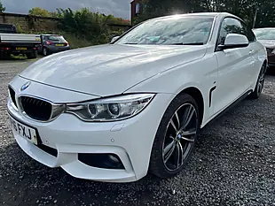 Used 2016 BMW 430d M Sport White - Interior and Exterior details 5
