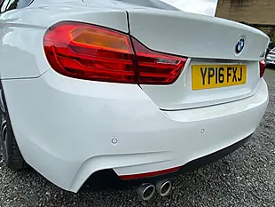 Used 2016 BMW 430d M Sport White - Interior and Exterior details 6