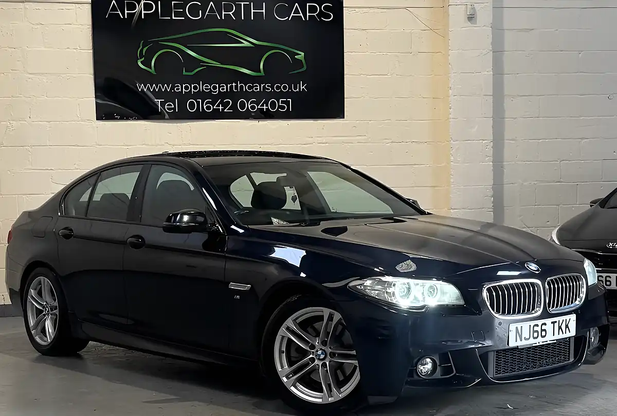 Used 2016 BMW 5 Series M Sport Black - Interior and Exterior details 13