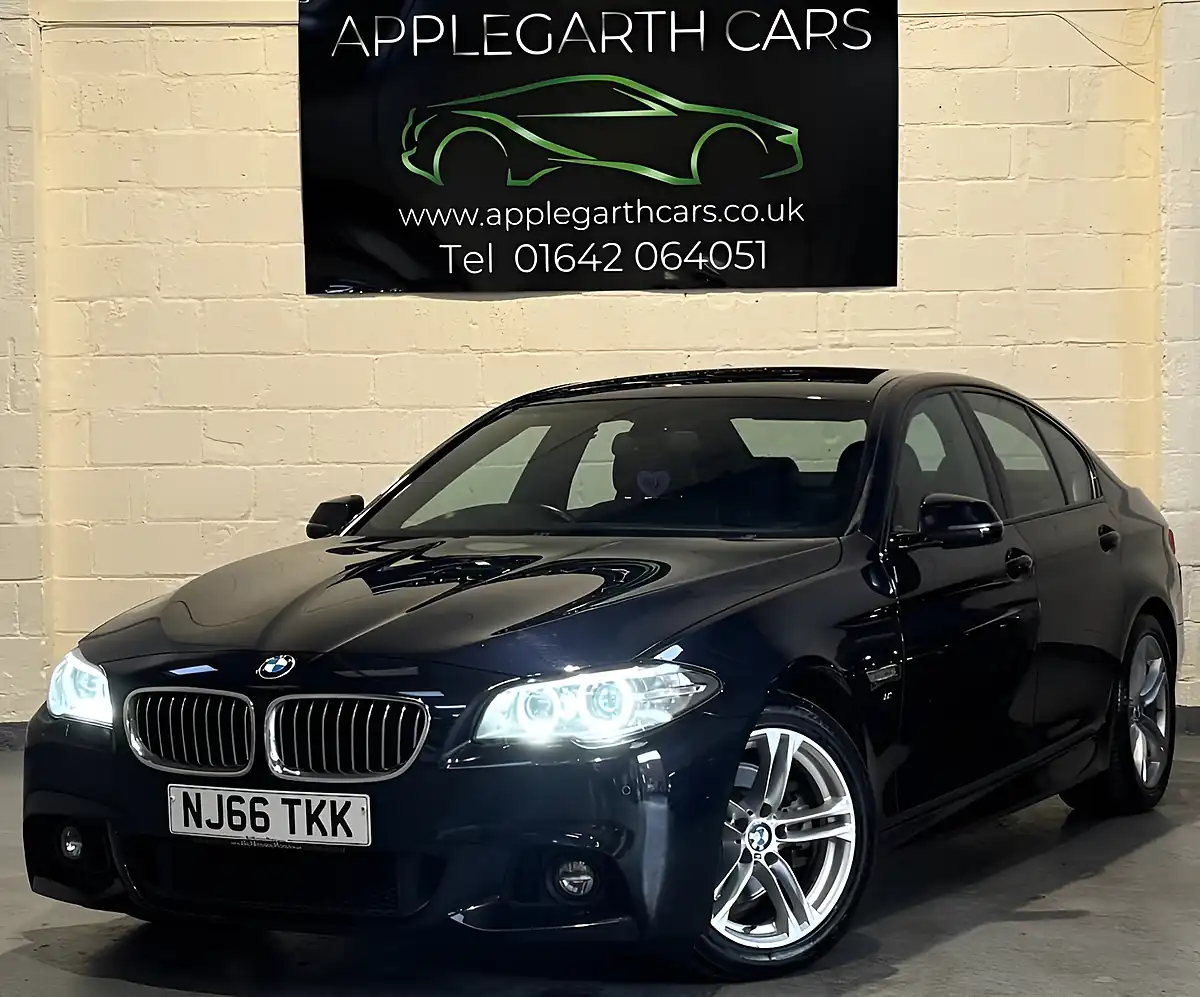 Used 2016 BMW 5 Series M Sport Black - Interior and Exterior details 5