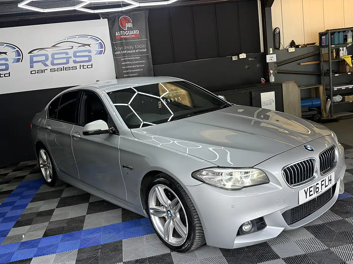 Used 2016 BMW 5 Series M Sport Silver - Interior and Exterior details 11