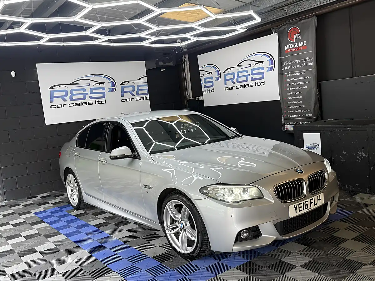 Used 2016 BMW 5 Series M Sport Silver - Interior and Exterior details 3
