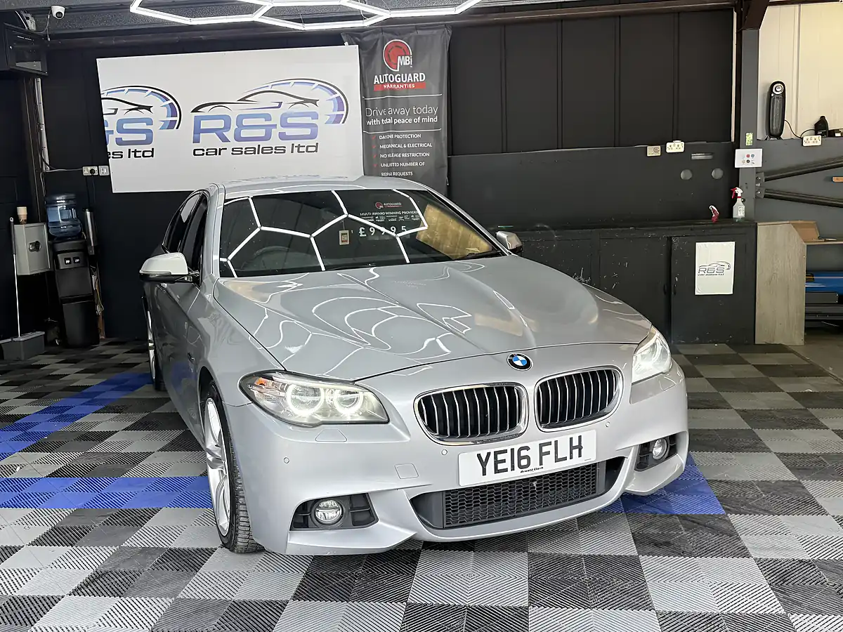 Used 2016 BMW 5 Series M Sport Silver - Interior and Exterior details 9