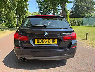 Used 2016 BMW 5 Series M Sport Touring Black - Interior and Exterior details 4