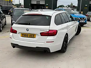 Used 2016 BMW 5 Series M Sport Touring White - Interior and Exterior details 10