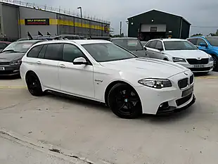 Used 2016 BMW 5 Series M Sport Touring White - Interior and Exterior details 2