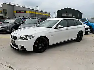 Used 2016 BMW 5 Series M Sport Touring White - Interior and Exterior details 4