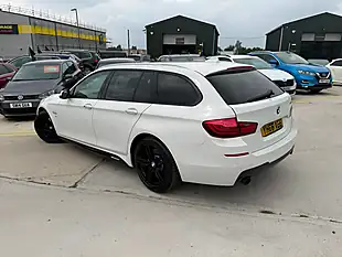Used 2016 BMW 5 Series M Sport Touring White - Interior and Exterior details 5