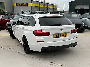 Used 2016 BMW 5 Series M Sport Touring White - Interior and Exterior details 7