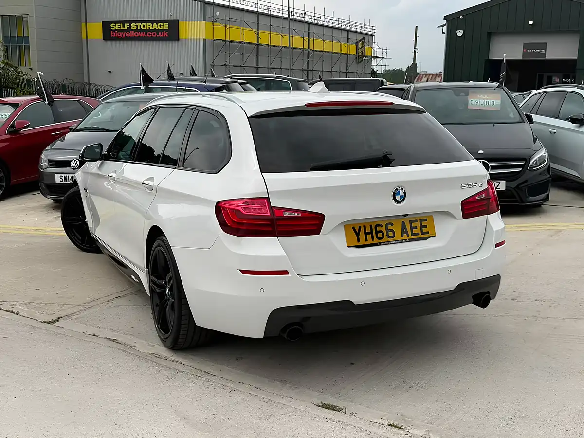 Used 2016 BMW 5 Series M Sport Touring White - Interior and Exterior details 7