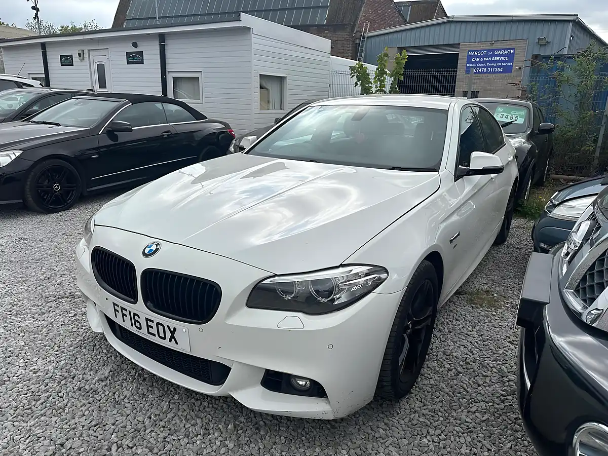 Used 2016 BMW 5 Series M Sport White - Interior and Exterior details 3