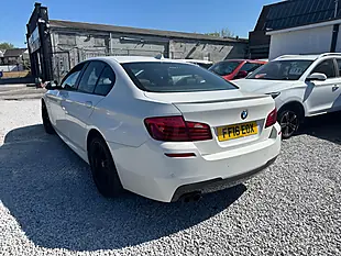 Used 2016 BMW 5 Series M Sport White - Interior and Exterior details 5