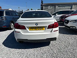 Used 2016 BMW 5 Series M Sport White - Interior and Exterior details 6