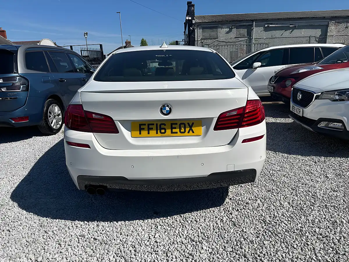 Used 2016 BMW 5 Series M Sport White - Interior and Exterior details 6
