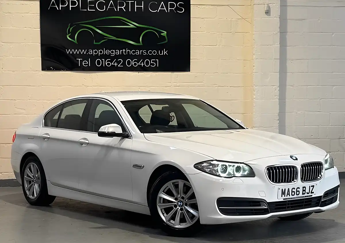 Used 2016 BMW 5 Series Se White - Interior and Exterior details 13