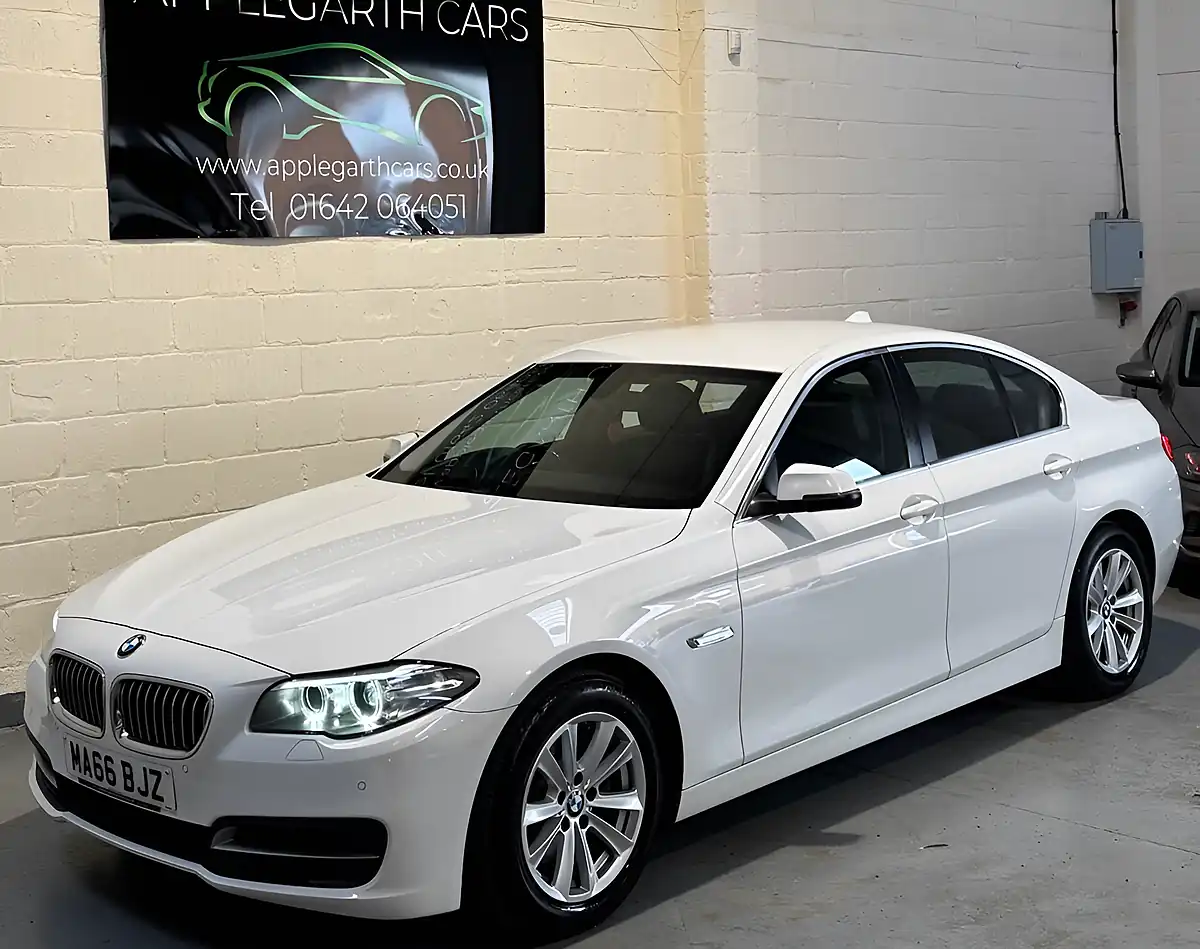 Used 2016 BMW 5 Series Se White - Interior and Exterior details 14
