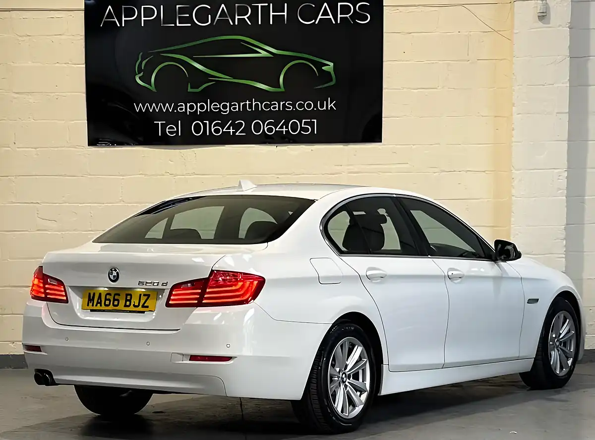 Used 2016 BMW 5 Series Se White - Interior and Exterior details 3
