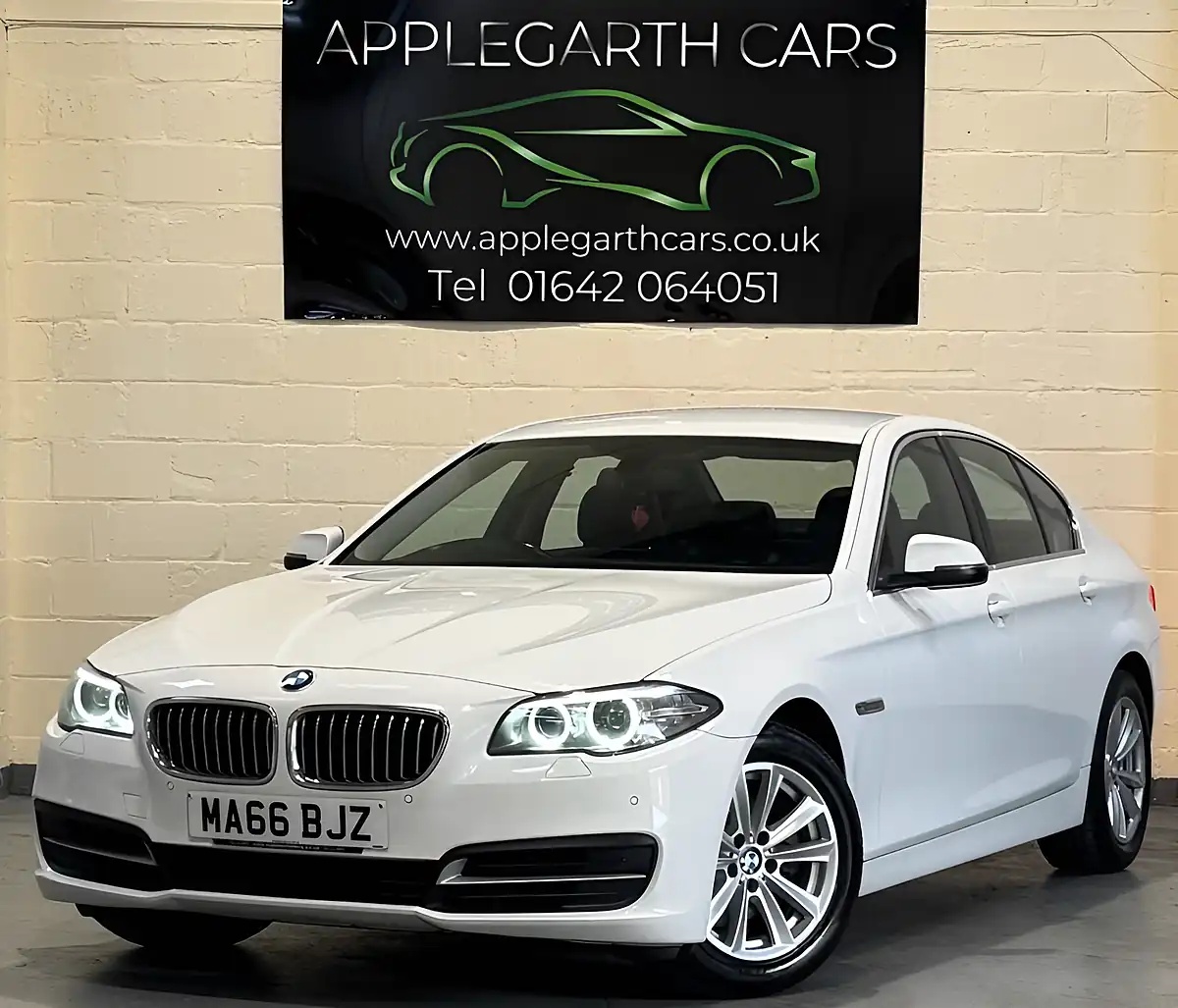 Used 2016 BMW 5 Series Se White - Interior and Exterior details 5