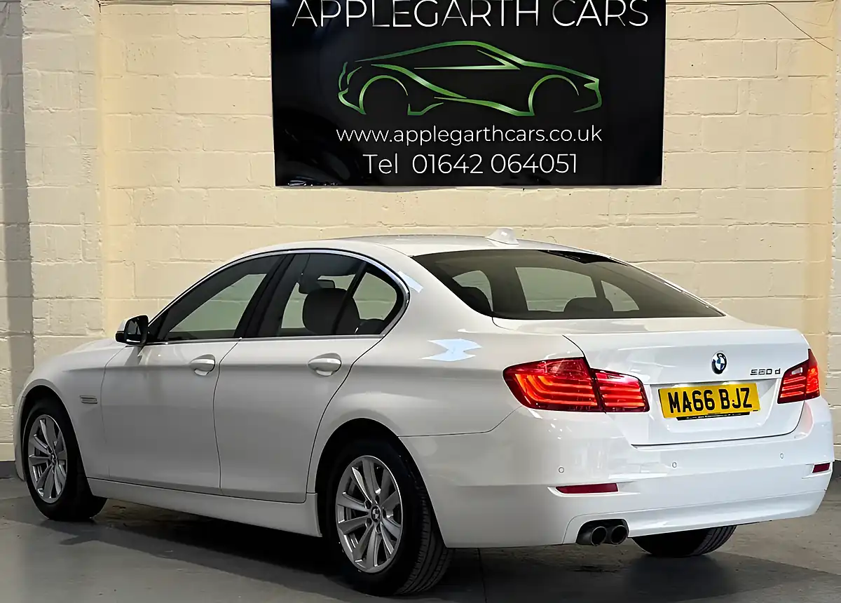 Used 2016 BMW 5 Series Se White - Interior and Exterior details 7