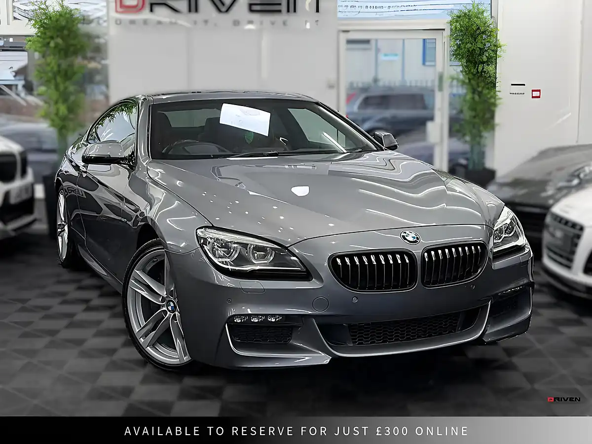 Used 2016 BMW 6 Series M Sport Grey - Front View