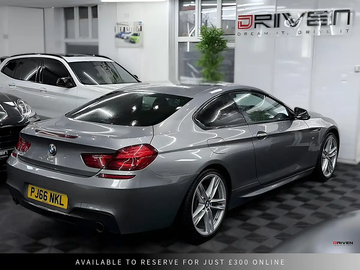 Used 2016 BMW 6 Series M Sport Grey - Interior and Exterior details 13
