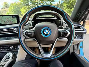 Used 2016 BMW i8 Coupe Protonic Blue - Interior and Exterior details 13