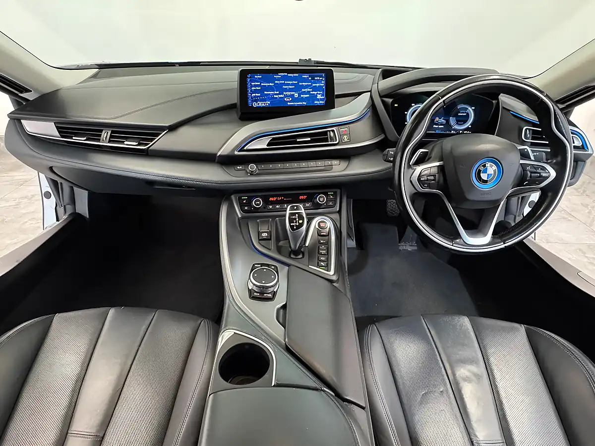 Used 2016 BMW I8 Coupe Silver - Interior and Exterior details 11
