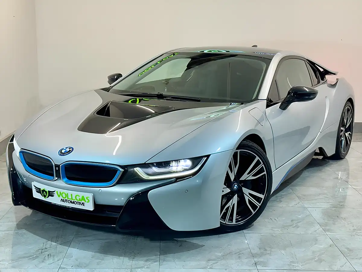 Used 2016 BMW I8 Coupe Silver - Interior and Exterior details 15