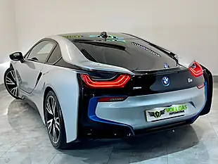 Used 2016 BMW I8 Coupe Silver - Interior and Exterior details 16